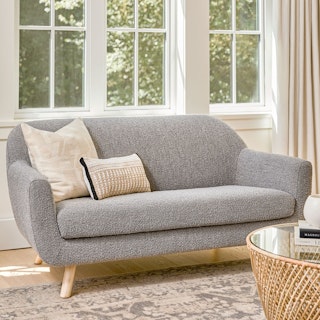Gabriola 64" Loveseat - Dover Gray Bouclé