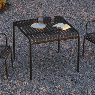 Sarek 35.5" Outdoor Dining Table - Black