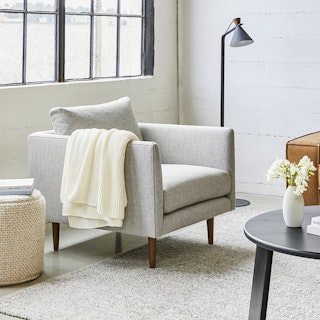 Burrard 32" Lounge Chair - Seasalt Gray