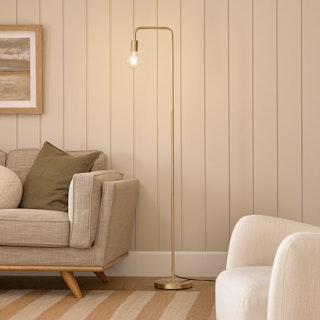 Beacon Floor Lamp - Brass