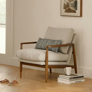 Bavel 28.5" Lounge Chair - Field Gray