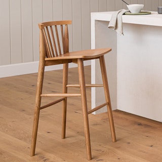 Rus Bar Stool - Light Oak