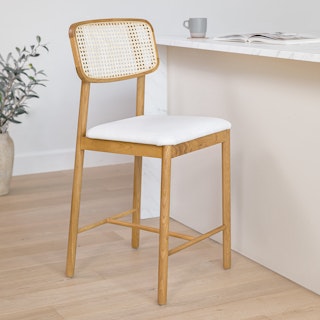 Netro Counter Stool - Oak