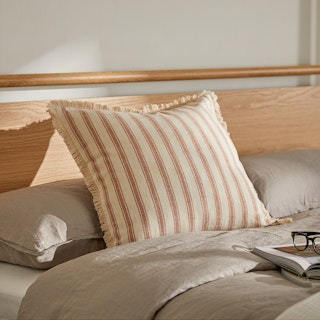 Tulare Terracotta Red Pillow