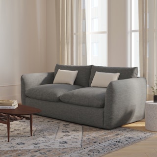 Leigh 83" Sofa Bed - Silver Gray