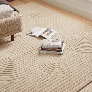 Clem 9 x 12 Wool Rug - Arch Cream