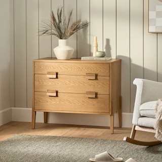 Vireo Oak 3-Drawer Chest