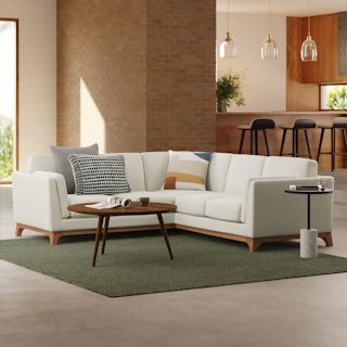 Ceni 88" Corner Sectional - Buckler Ivory